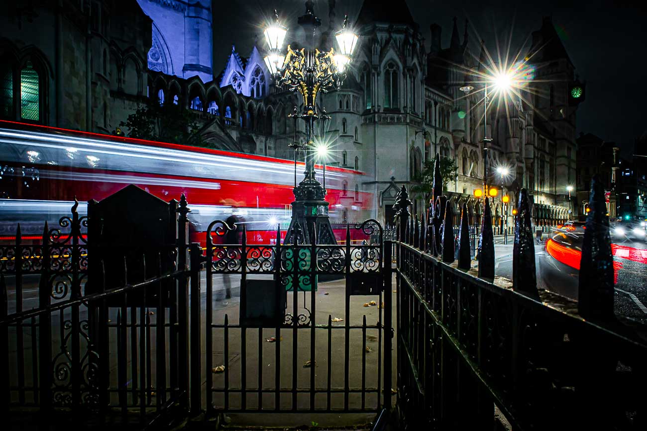 London photography at night